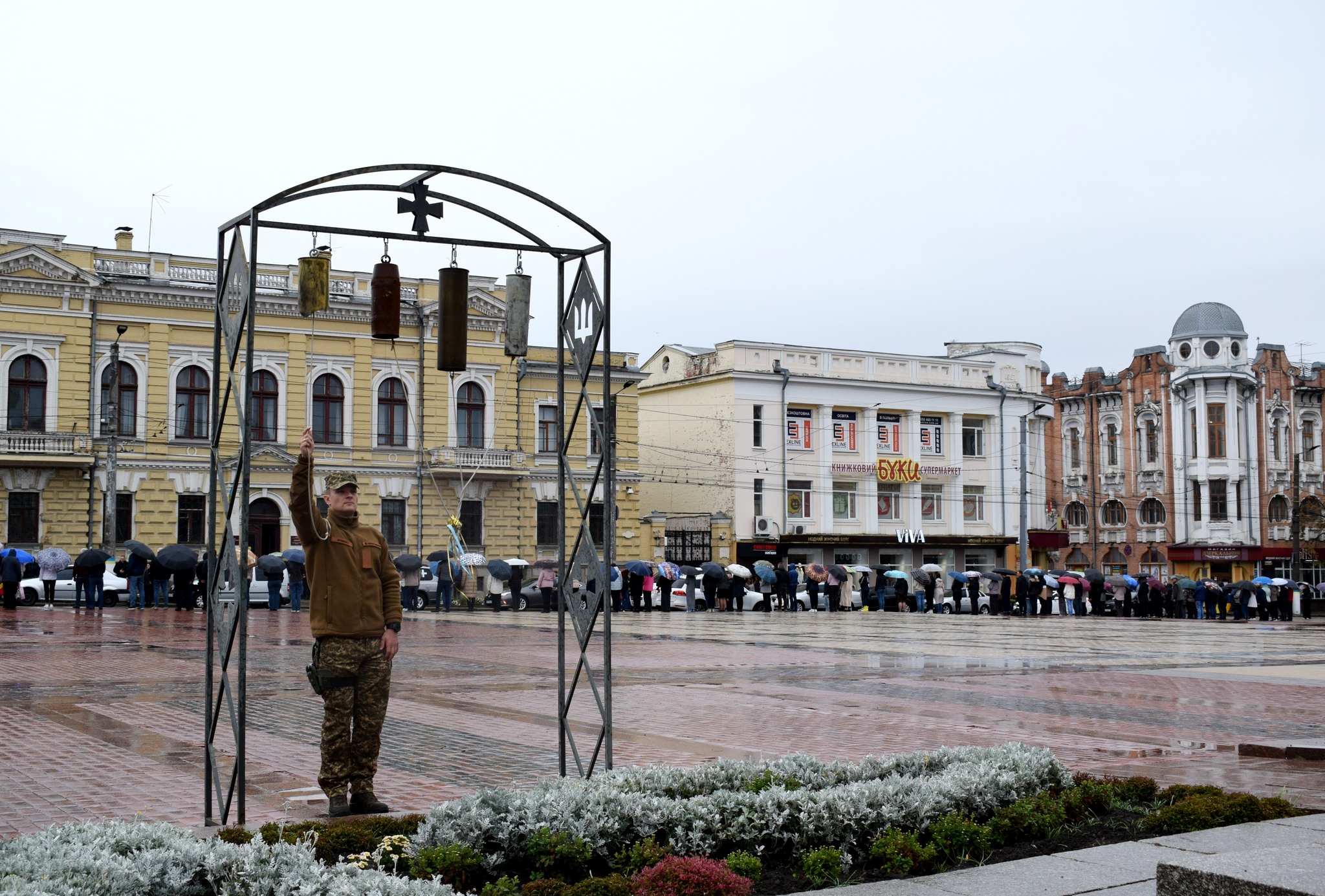 Кропивничани віддали останню земну шану двом полеглим Героям