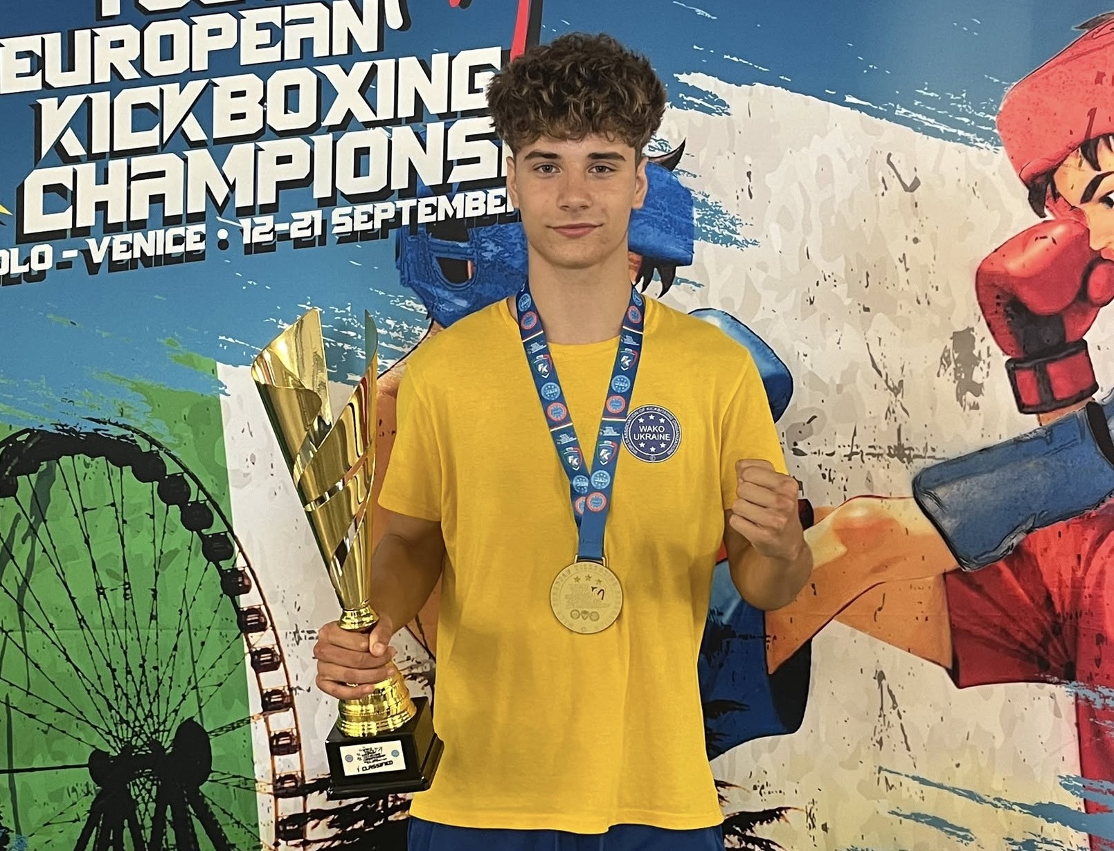 Студент із Кіровоградщини став чемпіоном Європи з кікбоксингу