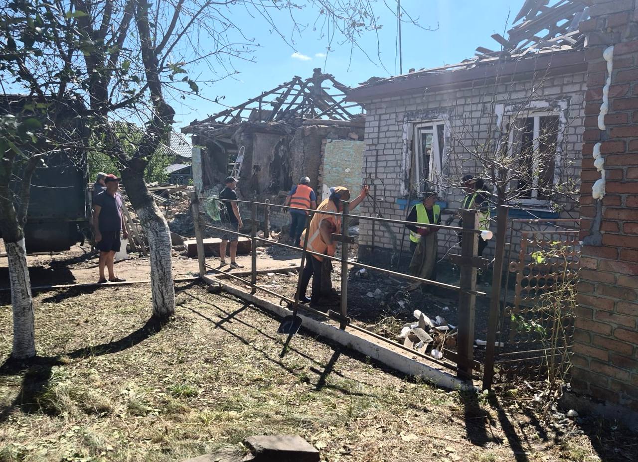 У громаді на Кіровоградщині тривають відновлювальні роботи після ворожої атаки дронами