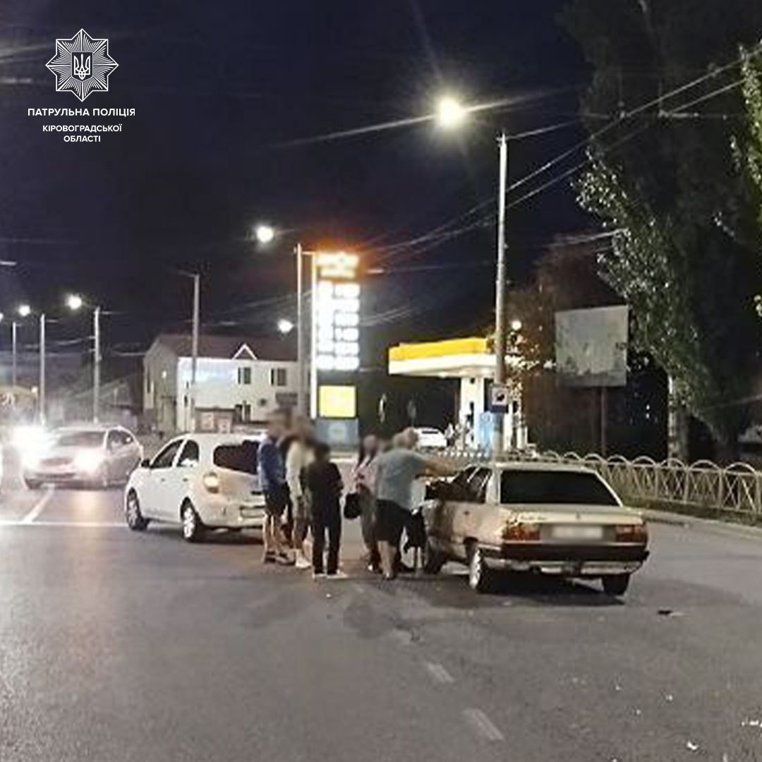 Нетверезий водій отримав два протоколи у Кропивницькому