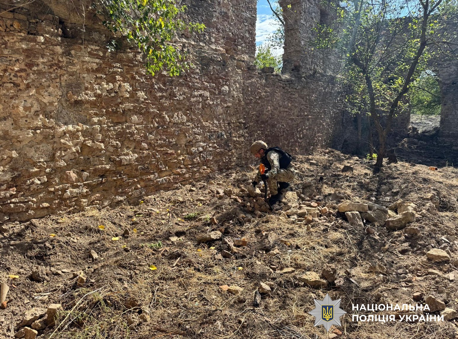 Вибухотехніки поліції Кіровоградщини продовжують розміновувати деокуповану Херсонщину