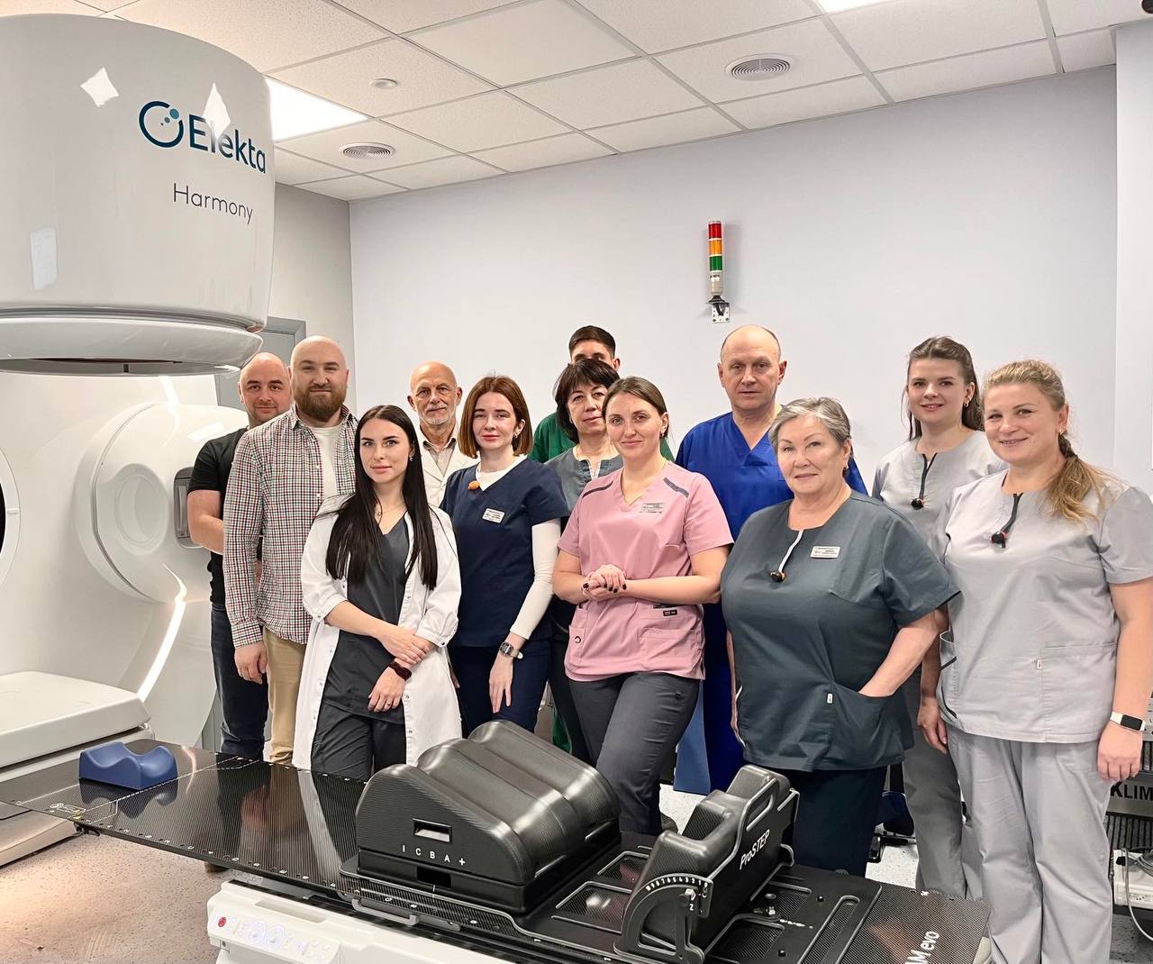 Першого пацієнта пролікували на лінійному прискорювачі у Кропивницькому