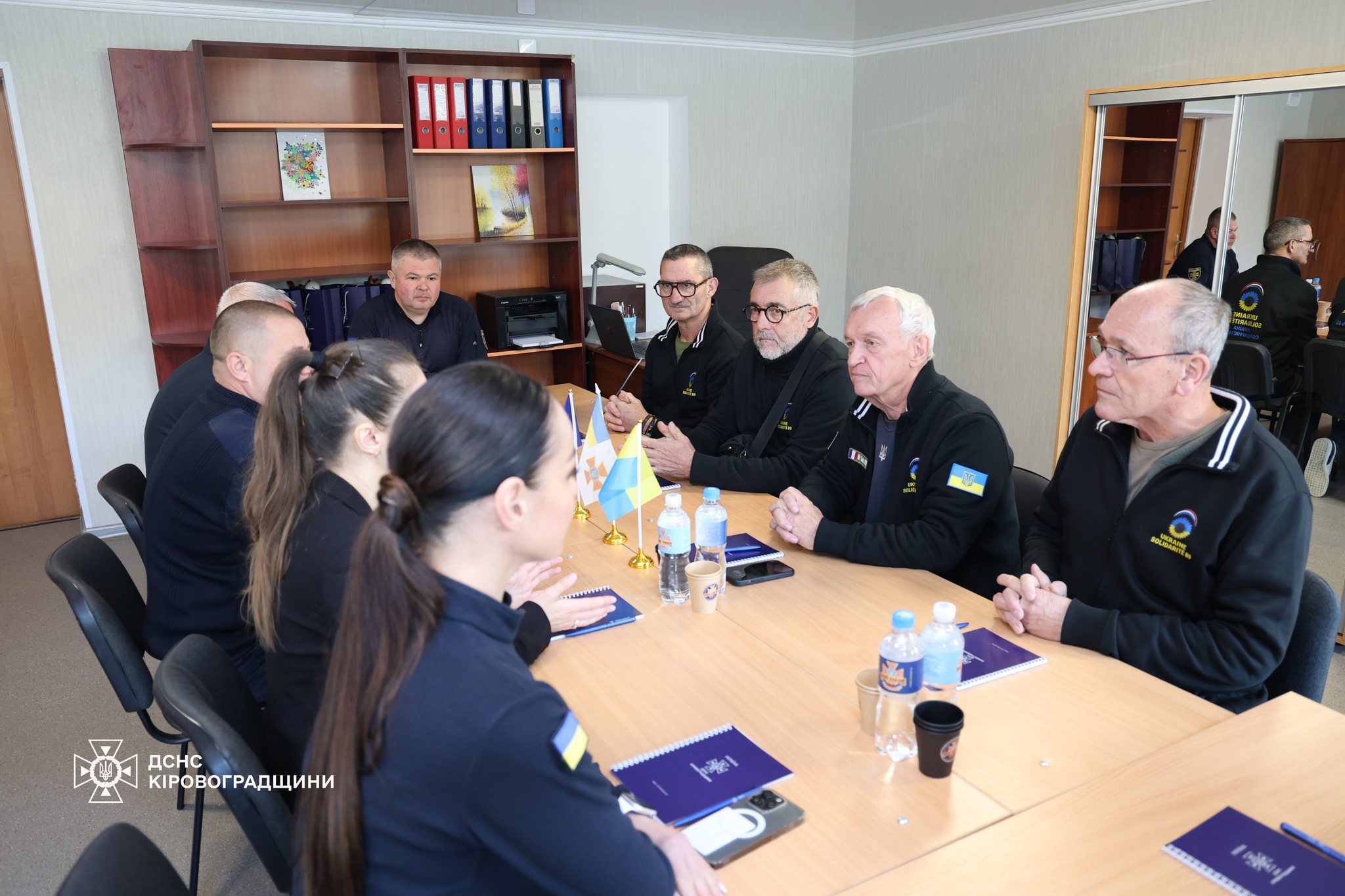 Рятувальники Кіровоградщини отримали допомогу від французьких партнерів