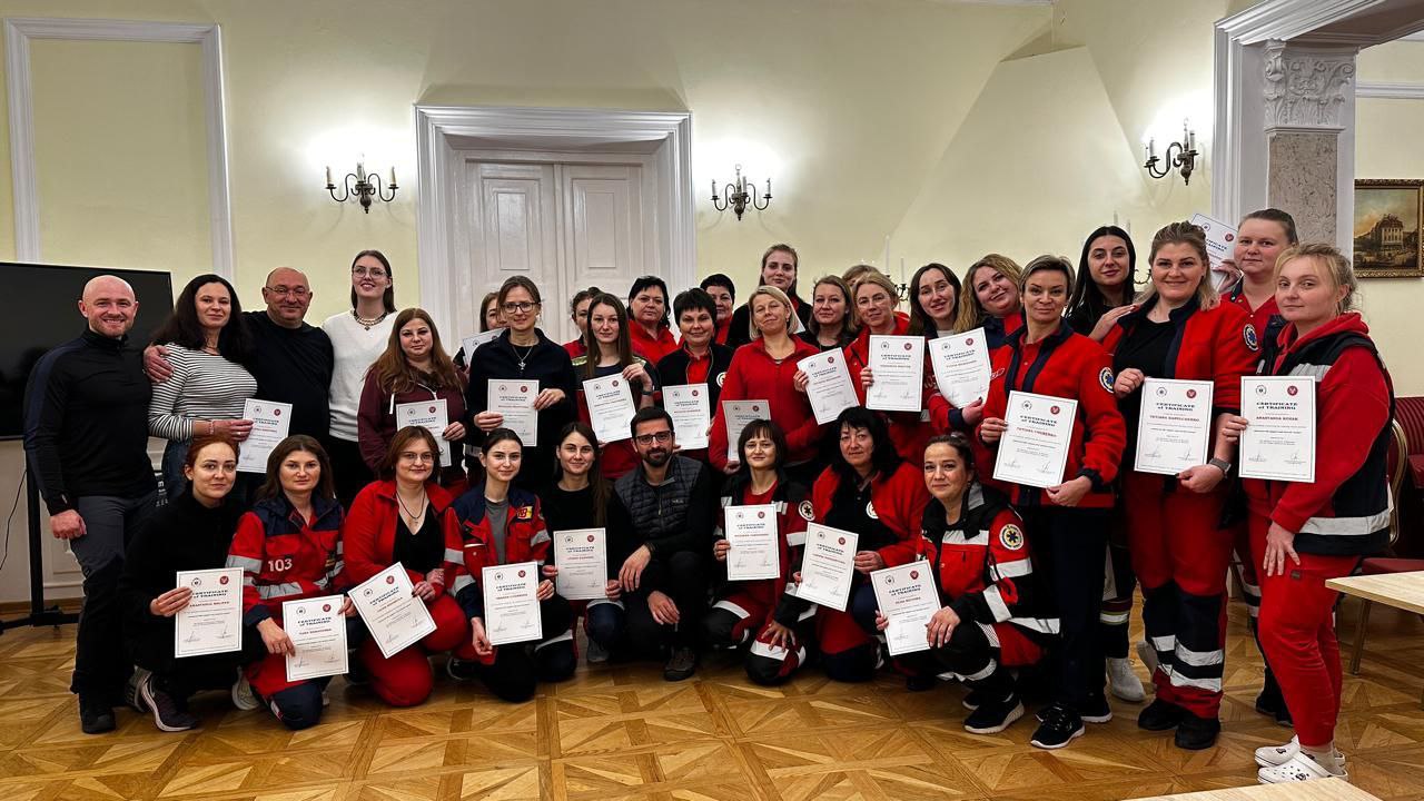 Працівниці екстренки з Кропивницького покращували навички на міжнародному рівні