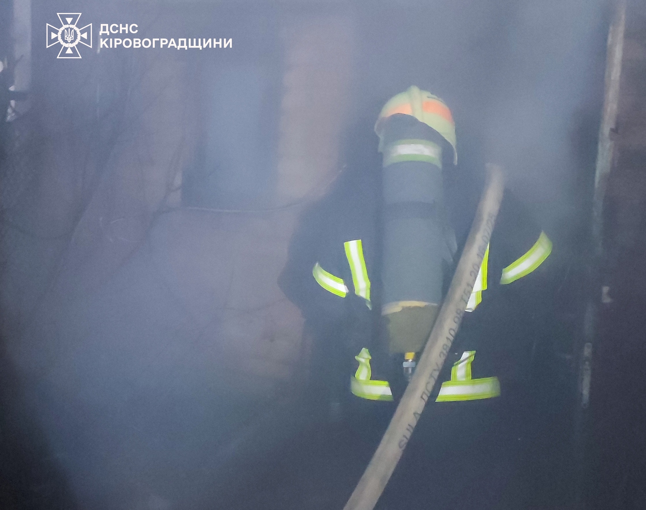 На Кіровоградщині спалахнув Subaru