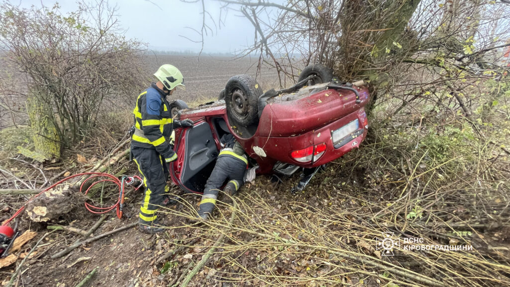 На Кіровоградщині у ДТП загинув водій легковика