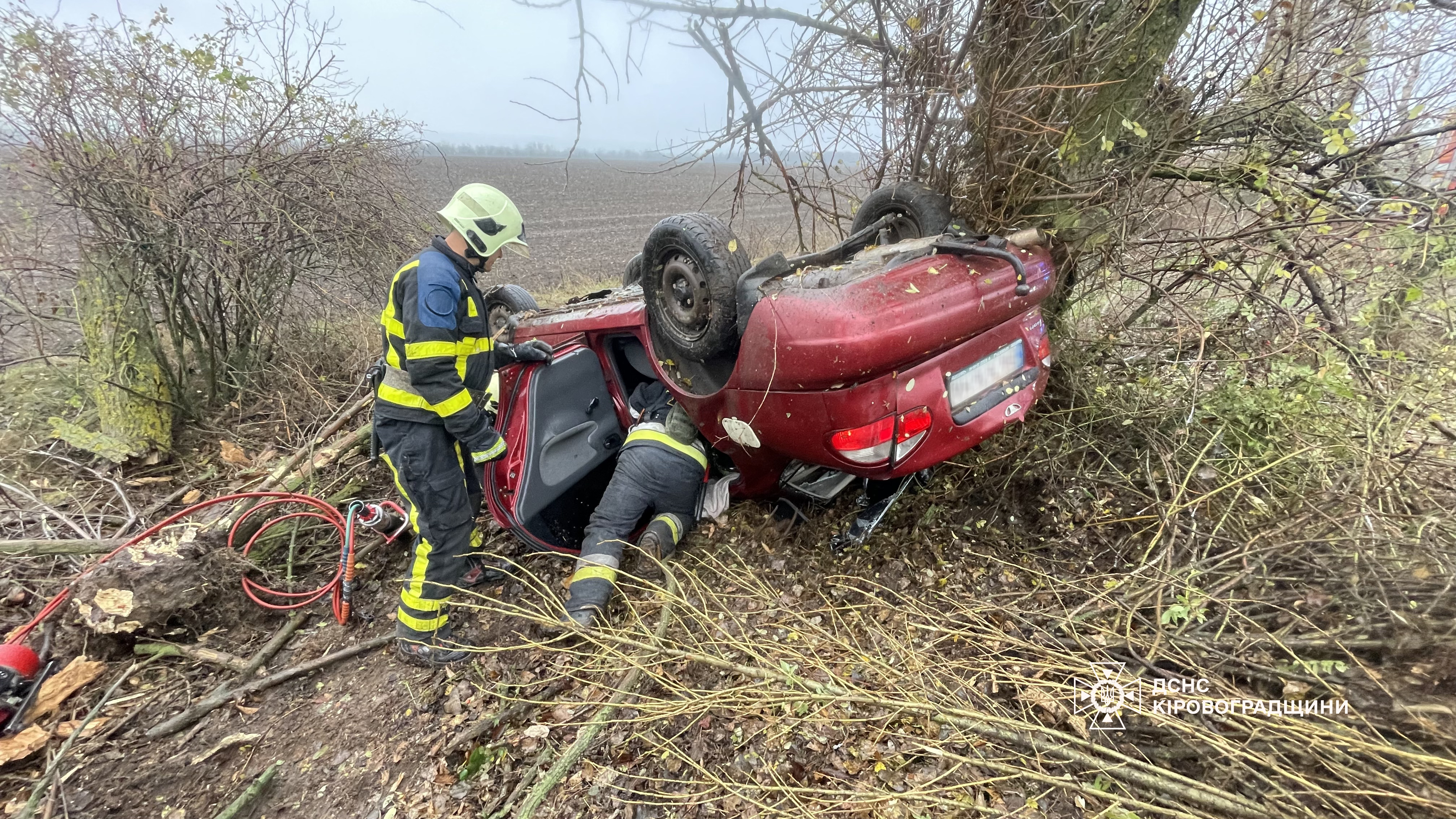 На Кіровоградщині у ДТП загинув водій легковика
