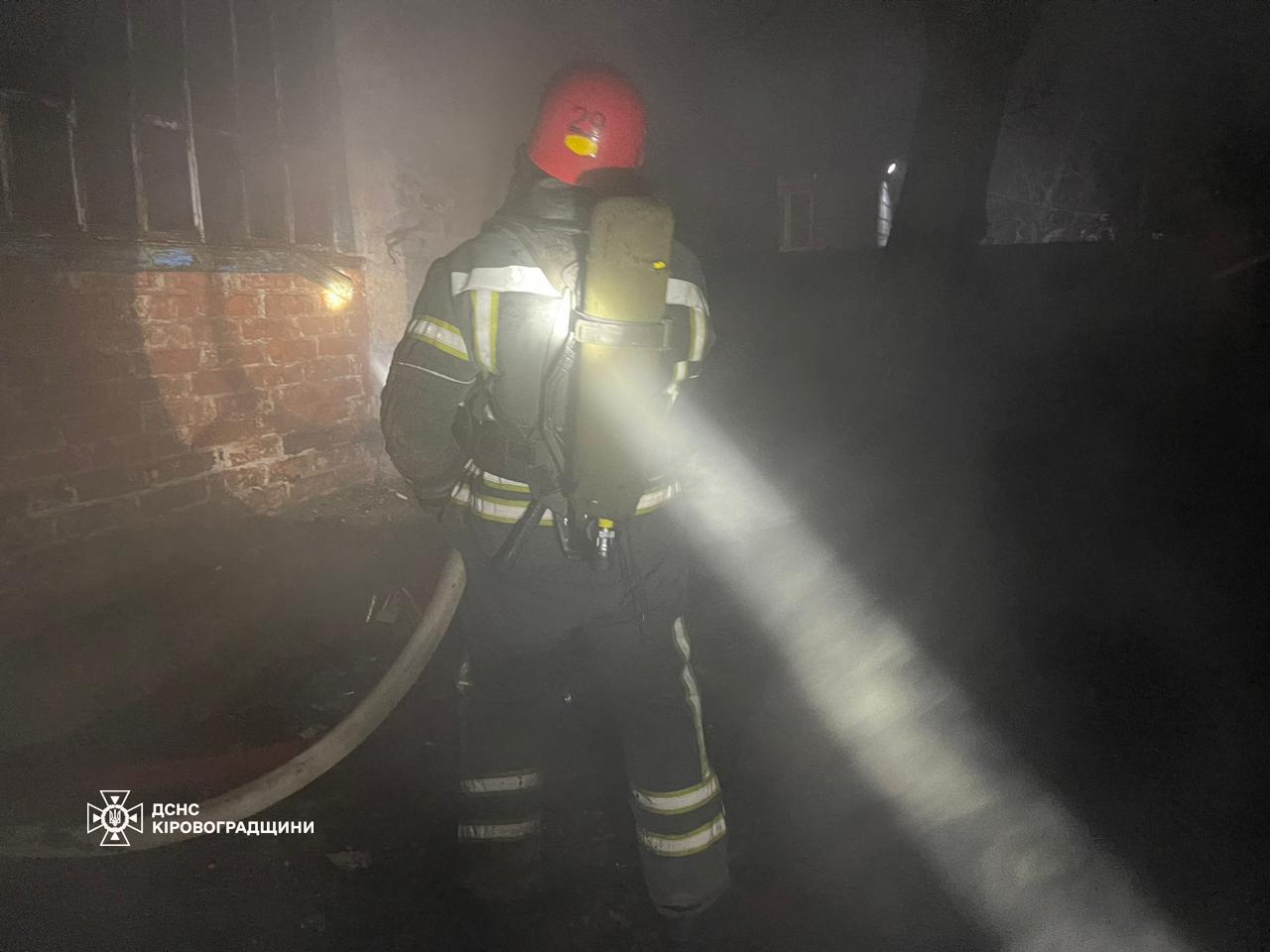 В охопленим вогнем будинку на Кіровоградщині знайшли тіло загиблого