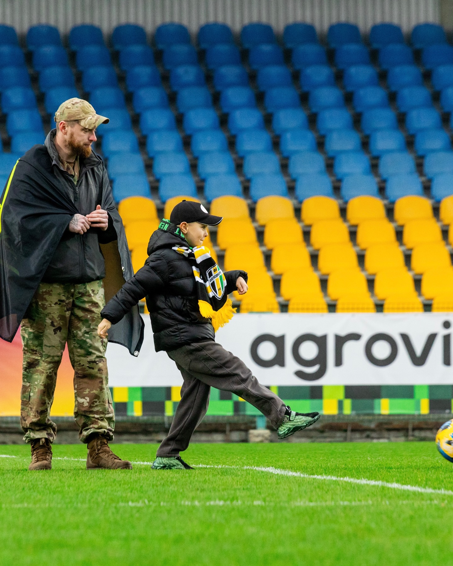 Символiчний удар по м’ячу на полi Олександрiї здiйснив Захисник України