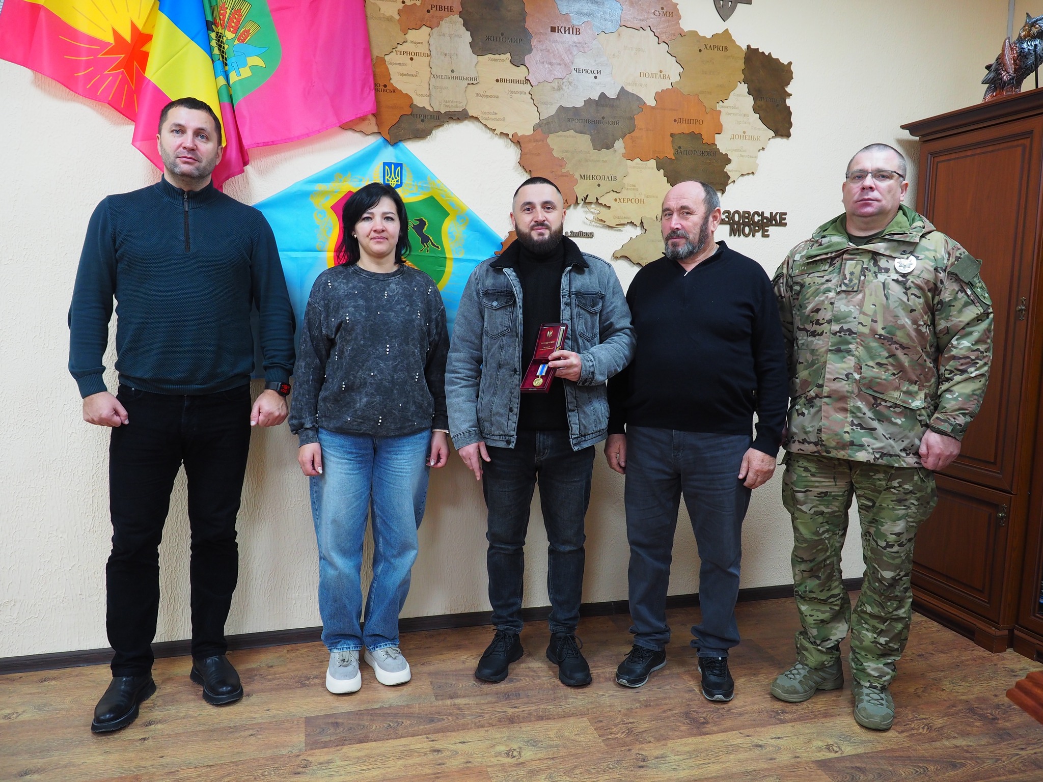 Захиснику з Кіровоградщини вручили державну нагороду