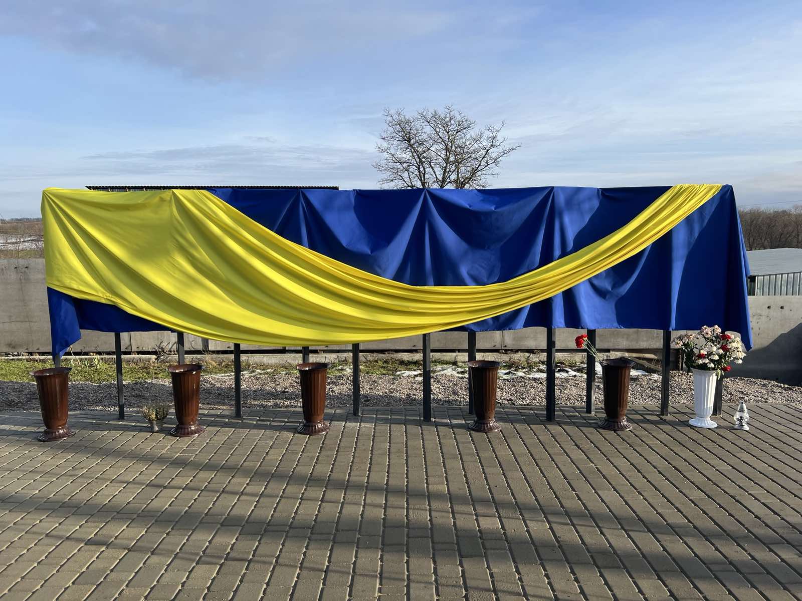 У громаді на Кіровоградщині відкрили Алею пам’яті полеглих земляків