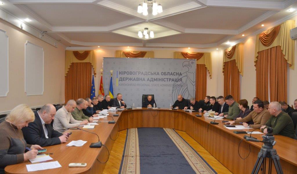Юрій Дрозд долучився до засідання Ради оборони Кіровоградщини