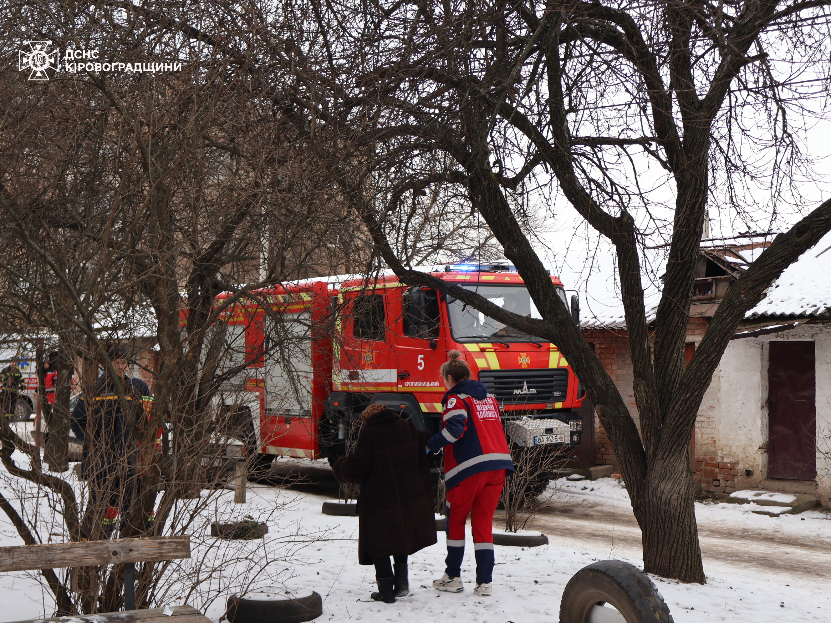 У пожежах на Кіровоградщині одна жінка загинула, іншу було травмовано