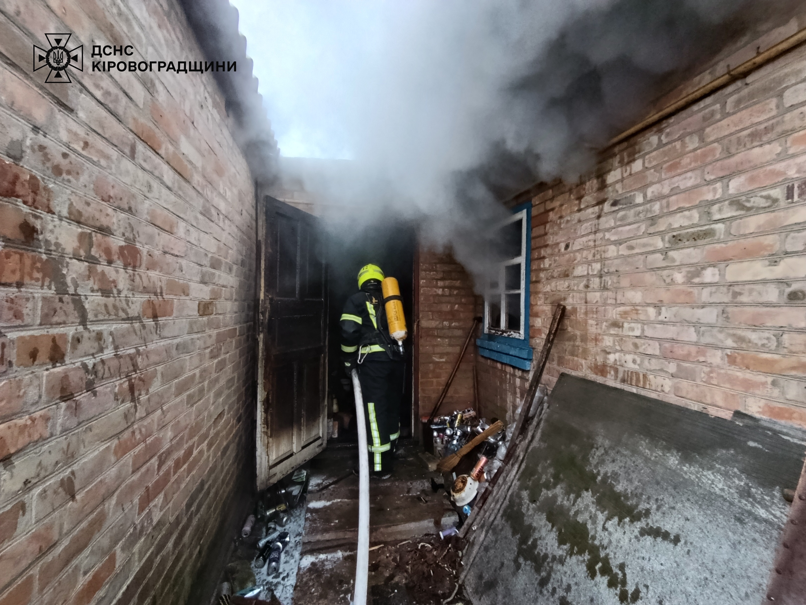 На Кіровоградщині під час пожежі у будинку виявили тіло чоловіка