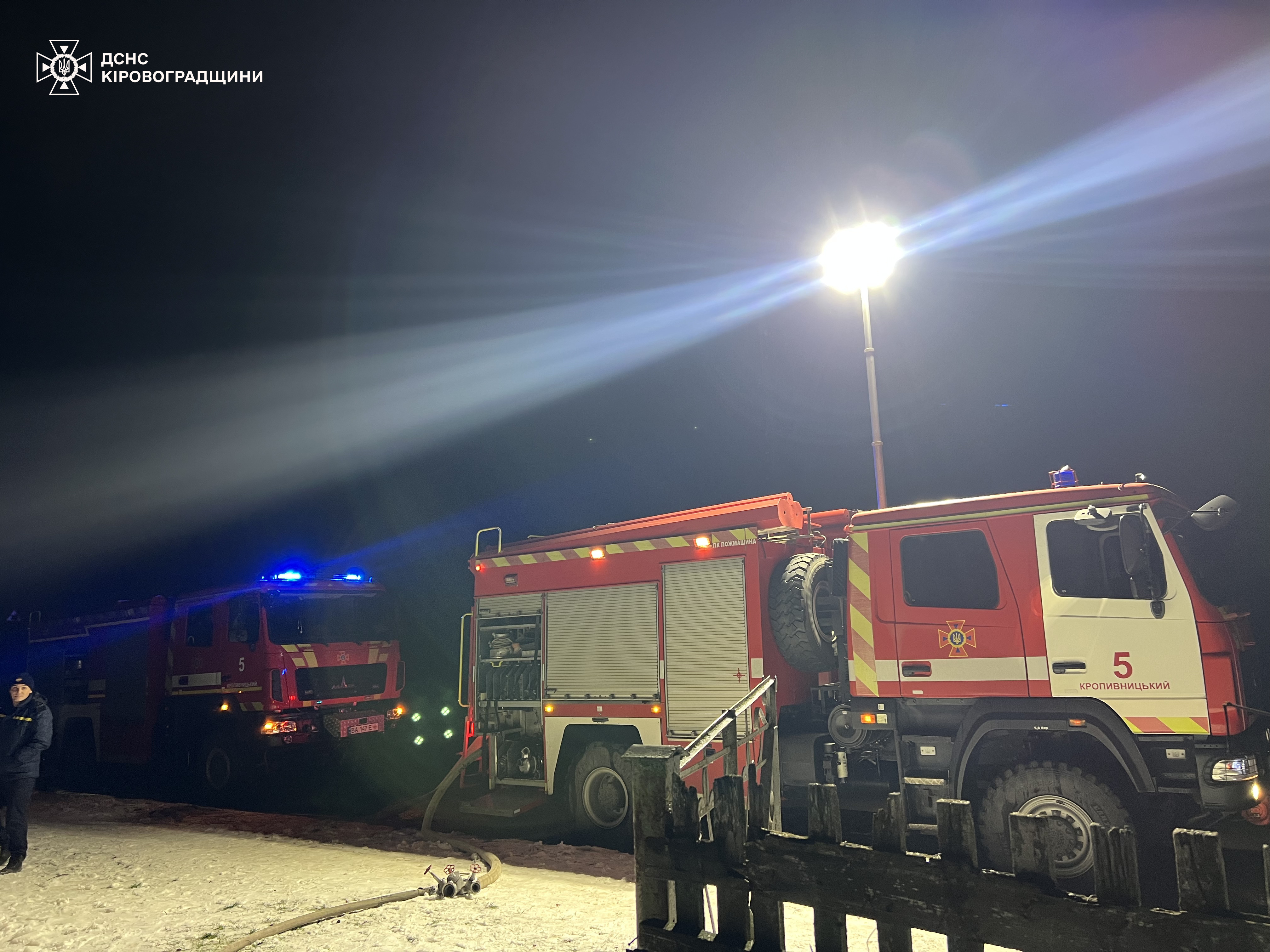 На Кіровоградщині горіла аптека