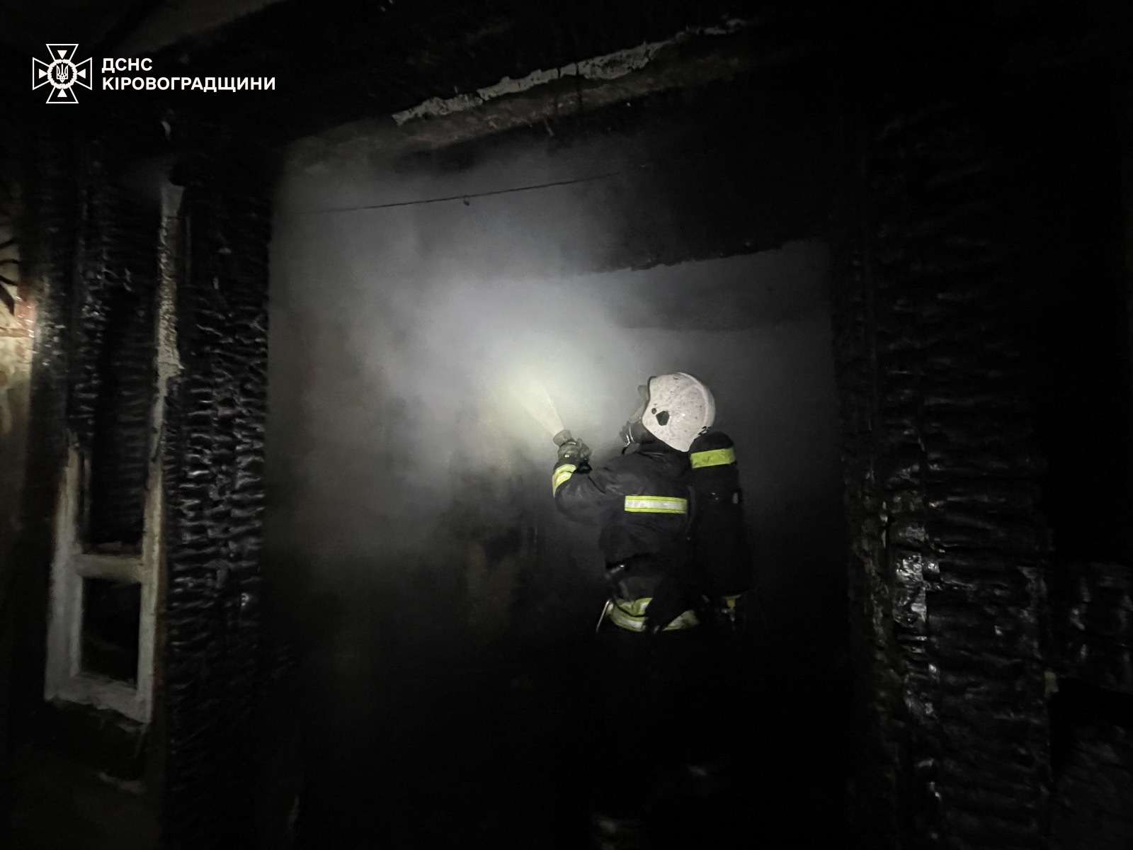 На Кiровоградщинi горiли приватний будинок, веранда та лазня