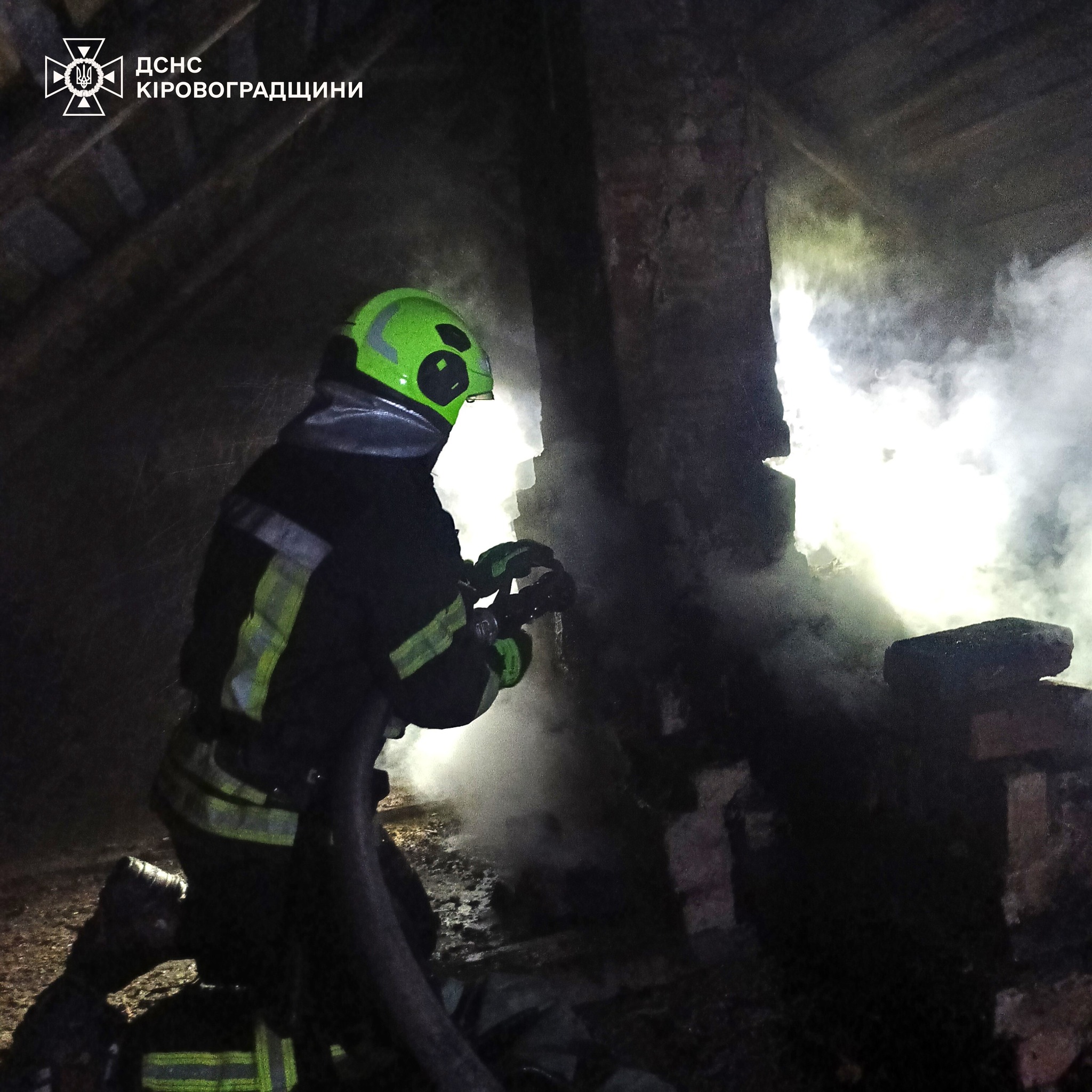 Пiд час пожежi на Кiровоградщинi знайшли тiло загиблої жiнки