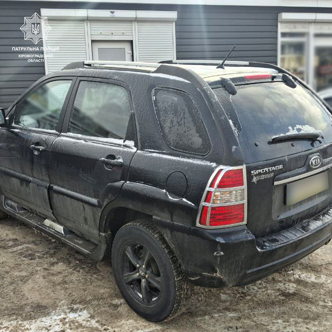 У Кропивницькому водій скоїв ДТП та хотів сховатися від відповідальності