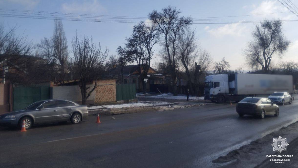 У Кропивницькому неуважний водій скоїв ДТП