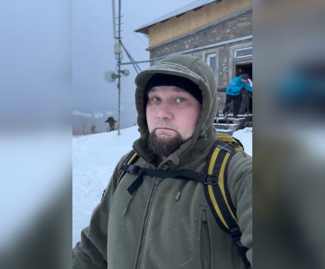 Ветеран з Олександрії здійснив зимове сходження на Малу Говерлу