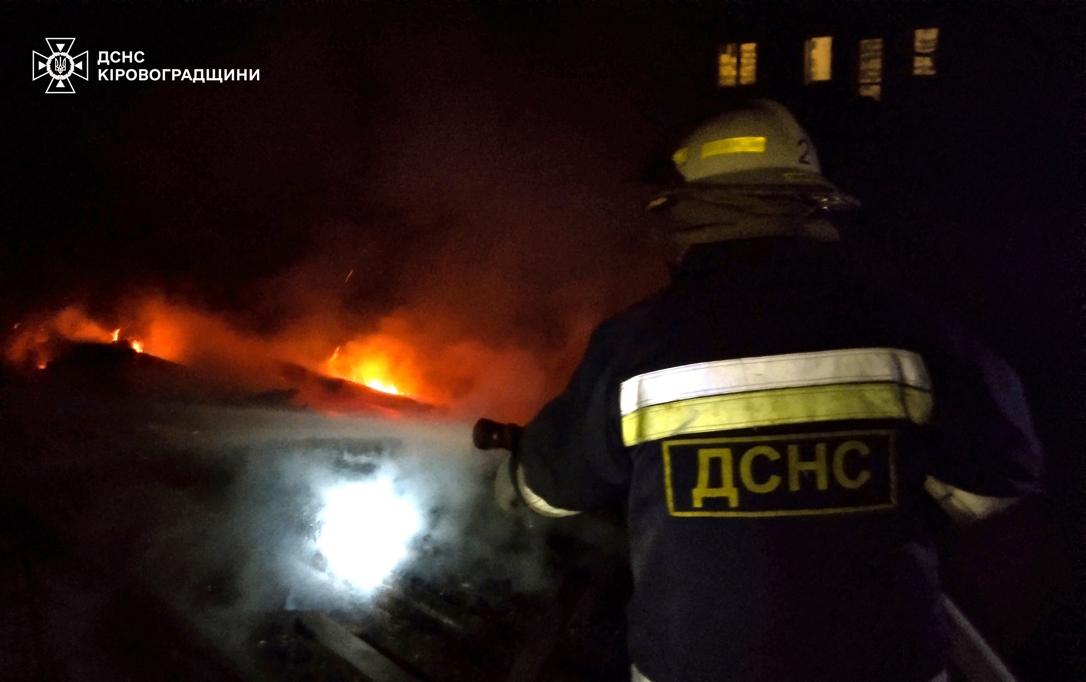 Житель Кропивницького району постраждав під час пожежі сухої трави