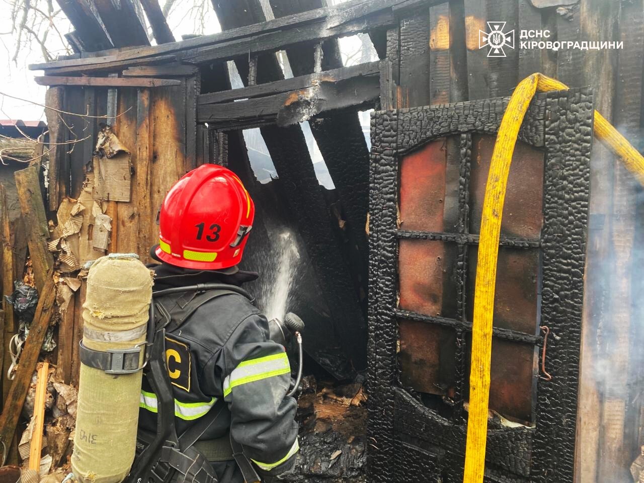 Десять разів виїжджали вогнеборці Кіровоградщини на пожежі
