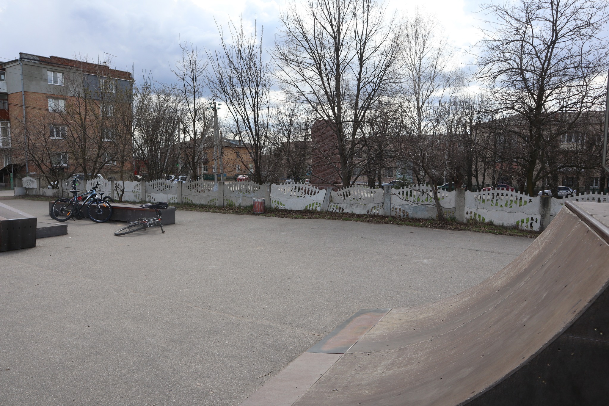 У центрi мiста на Кiровоградщинi, пошкодили скейт-парк