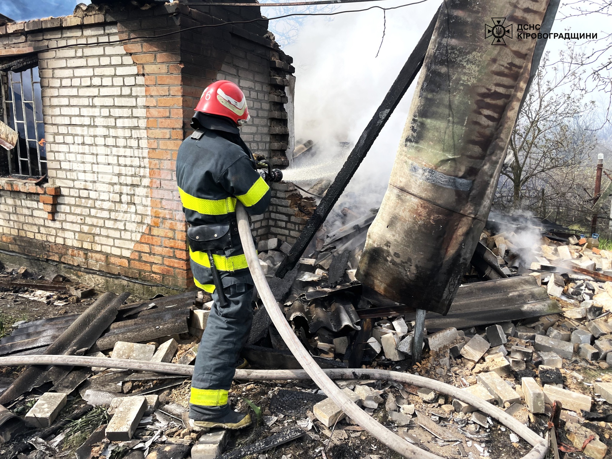 Два будинки спалахнули на Кіровоградщині