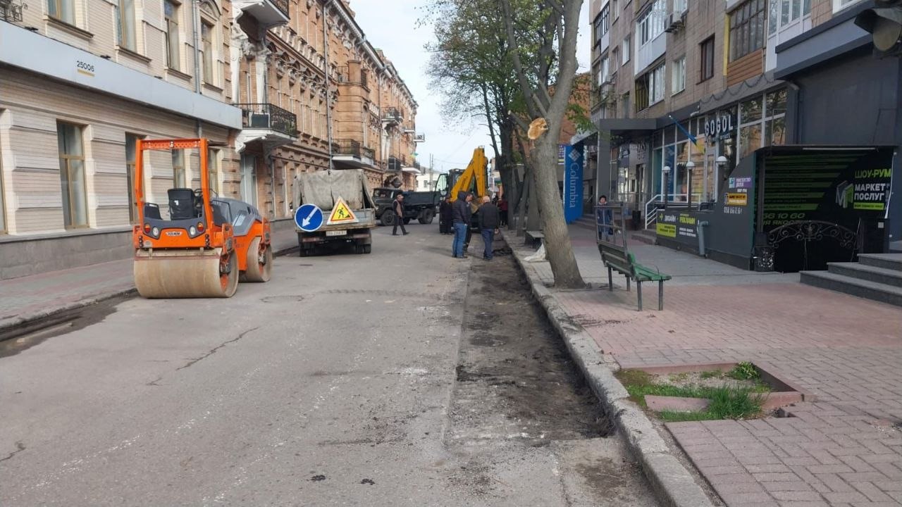 У центрi Кропивницького обмежили рух транспорту