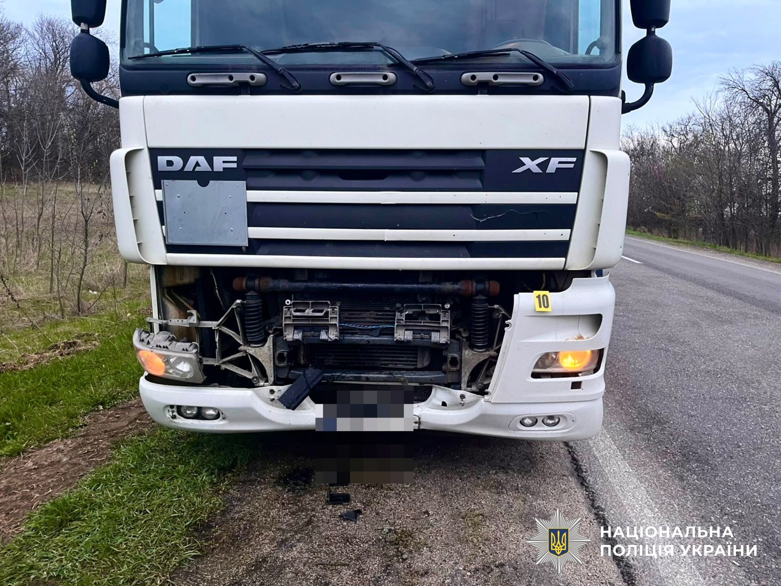 Велосипедист опинився під колесами вантажівки на Кіровоградщині