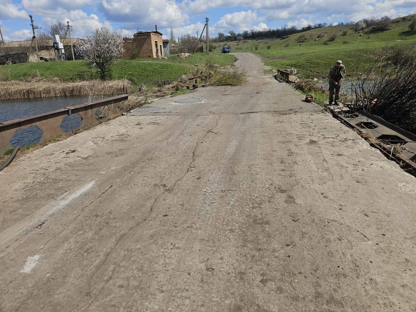 У громадi на Кiровоградщинi вiдремонтували мiст