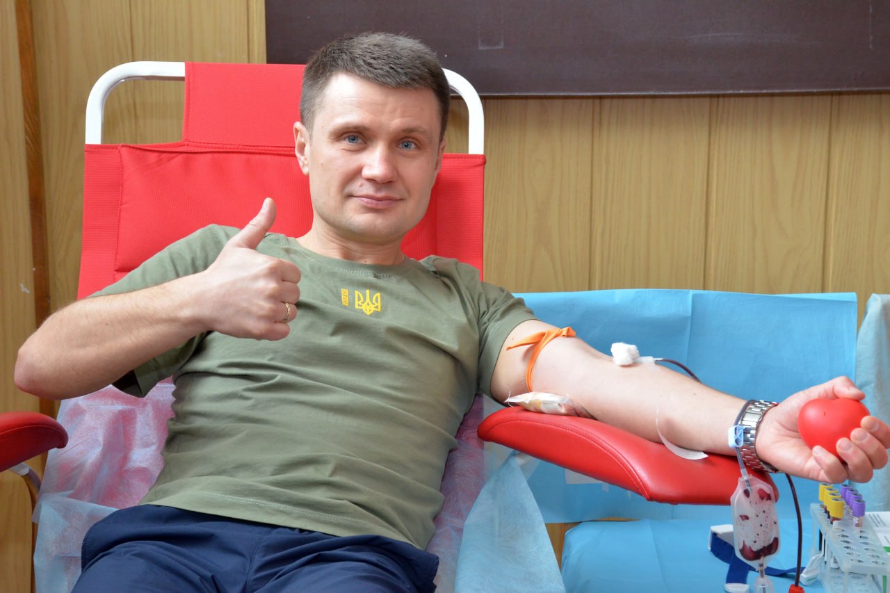 Викладачі та студенти технічного університету стали донорами