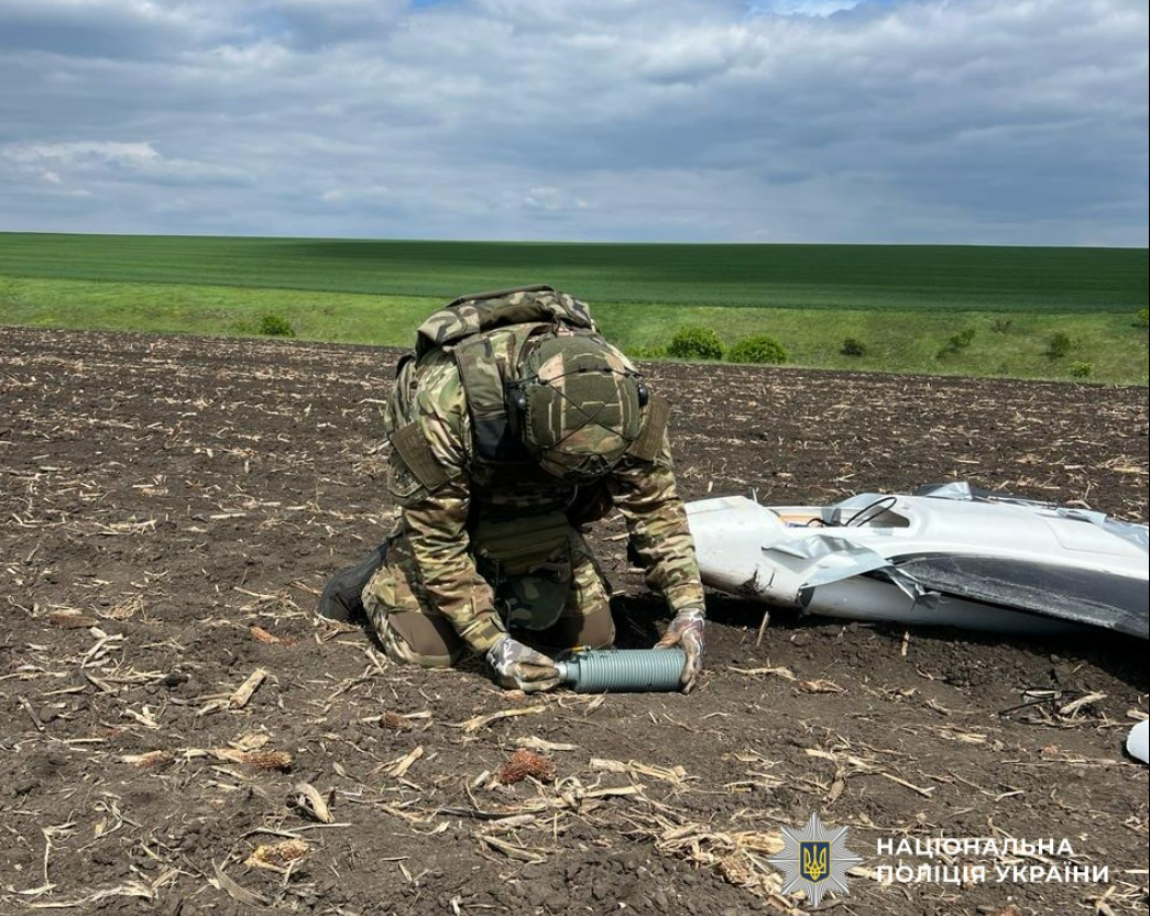 Сапери Кiровоградщини знищили бойову частину ворожого дрона