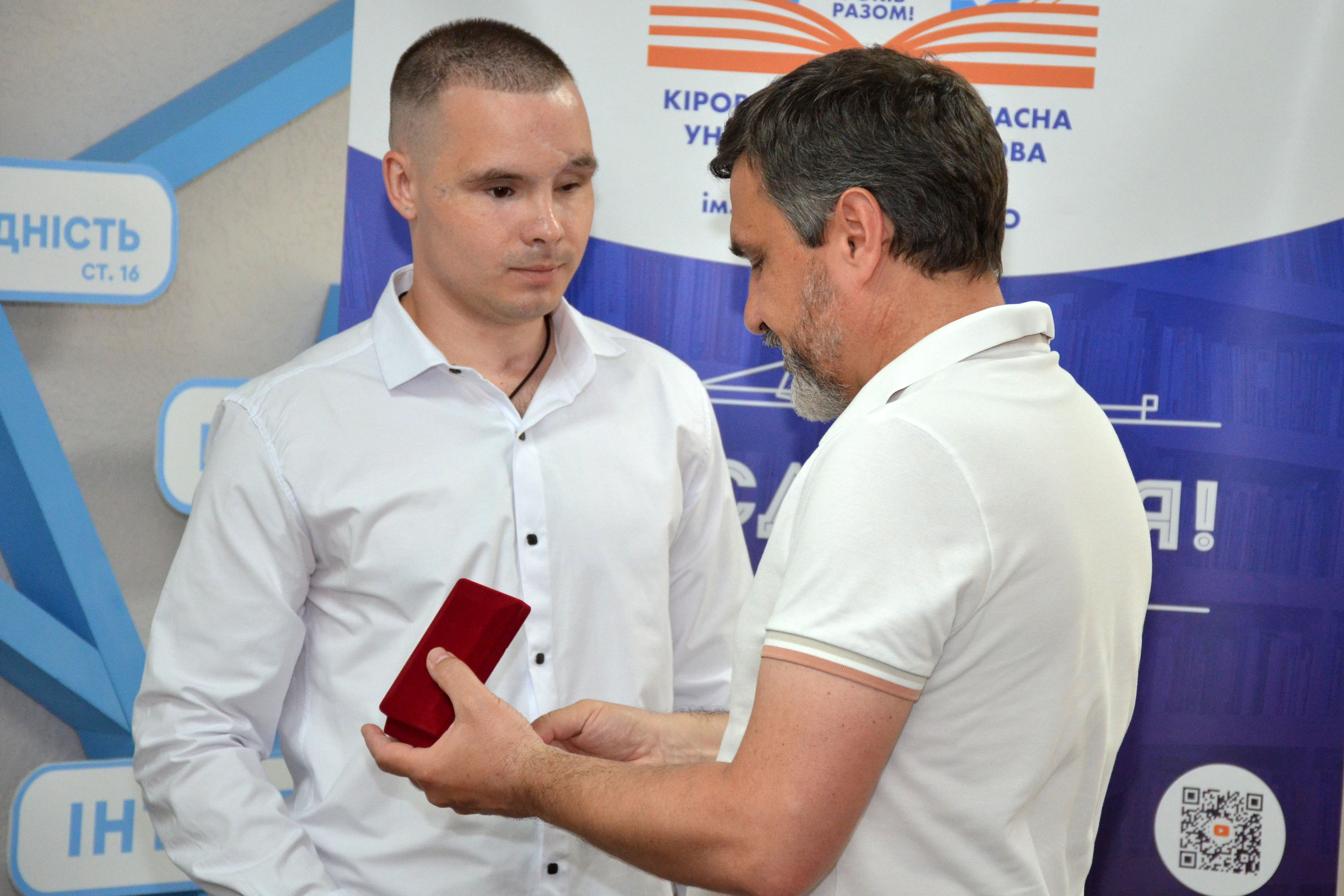 У Кропивницькому відбулася зустріч із ветераном війни Антоном Богачем