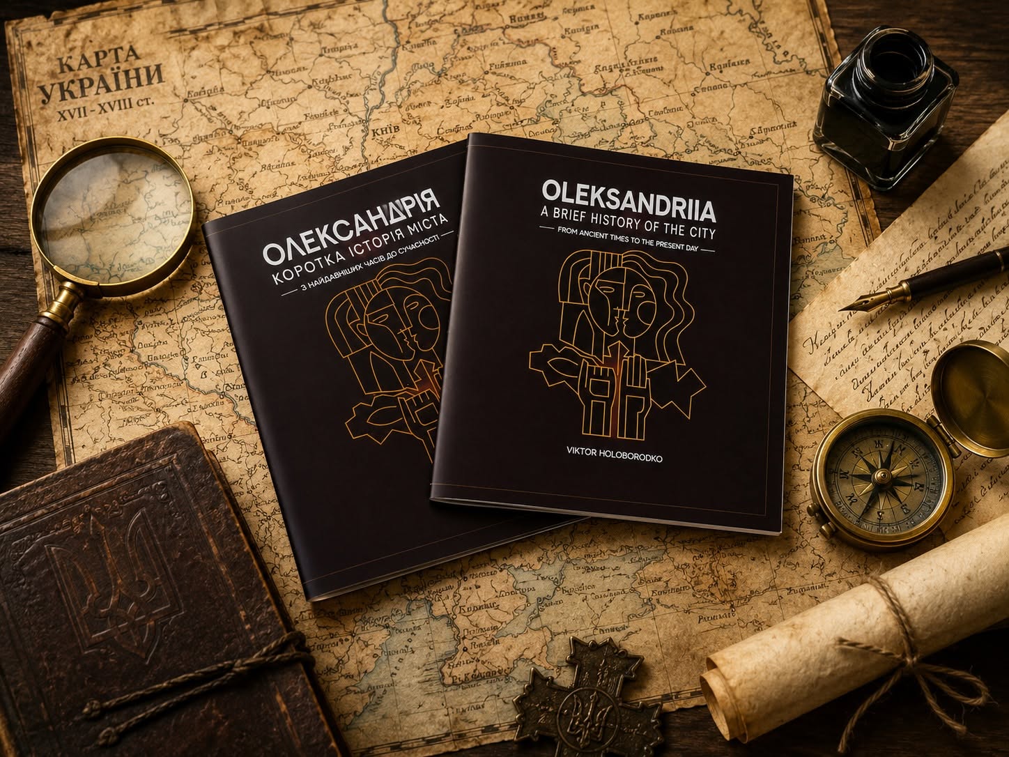 На Кіровоградщині вийшла англомовна книга про історію Олександрії