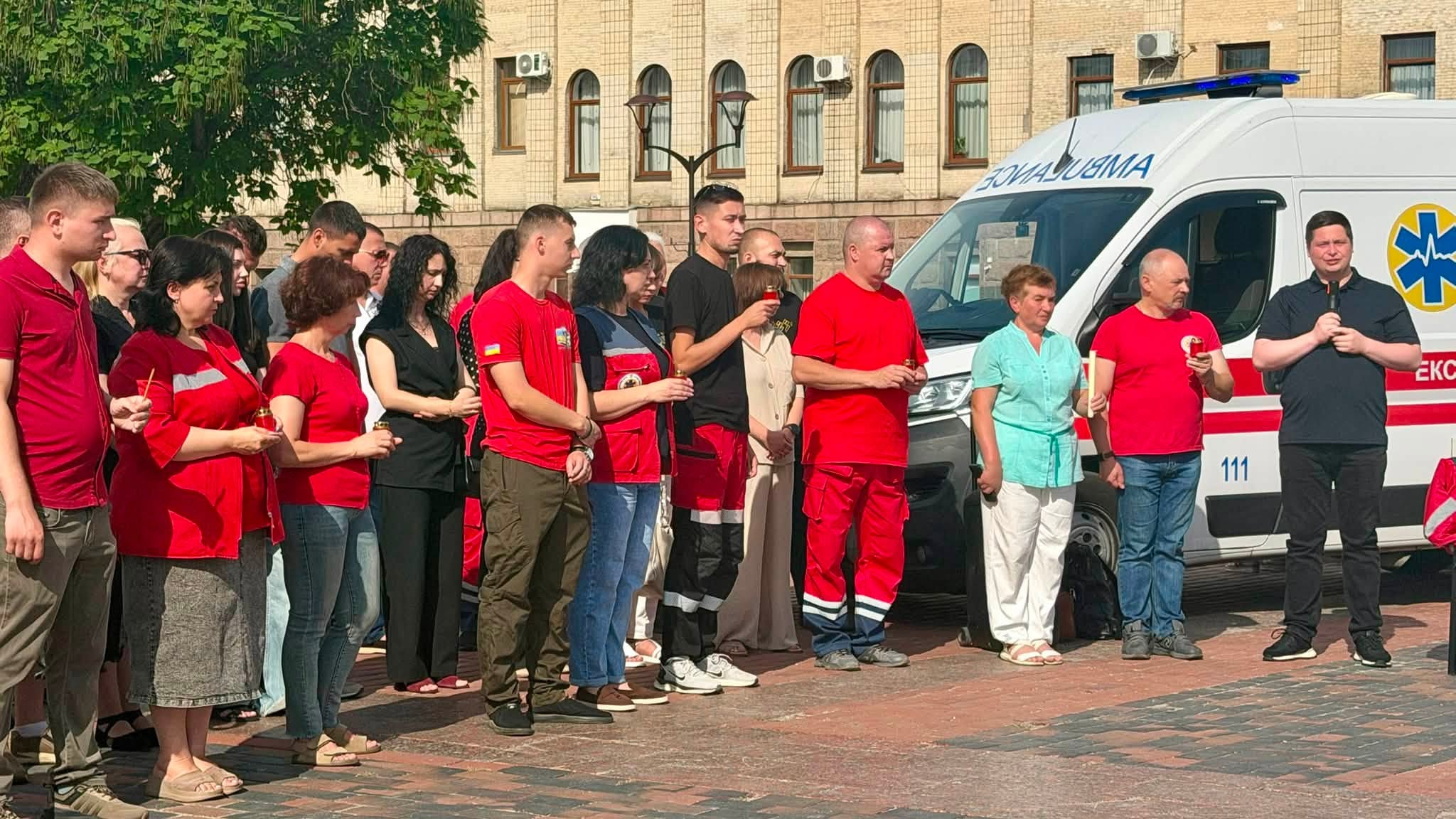У Кропивницькому вшанували пам’ять медичних працівників, які загинули, рятуючи життя під час війни