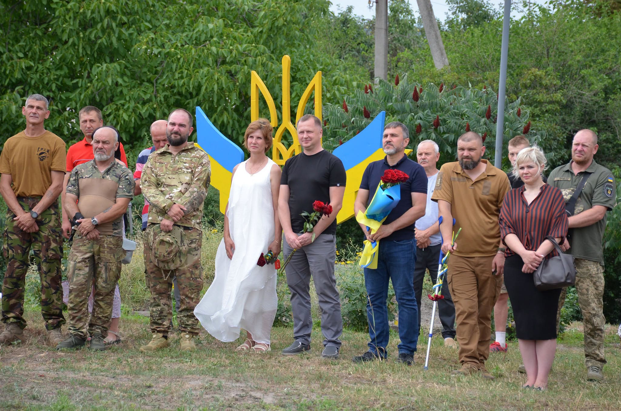 У громаді на Кіровоградщині відкрили пам’ятник воїнам-добровольцям