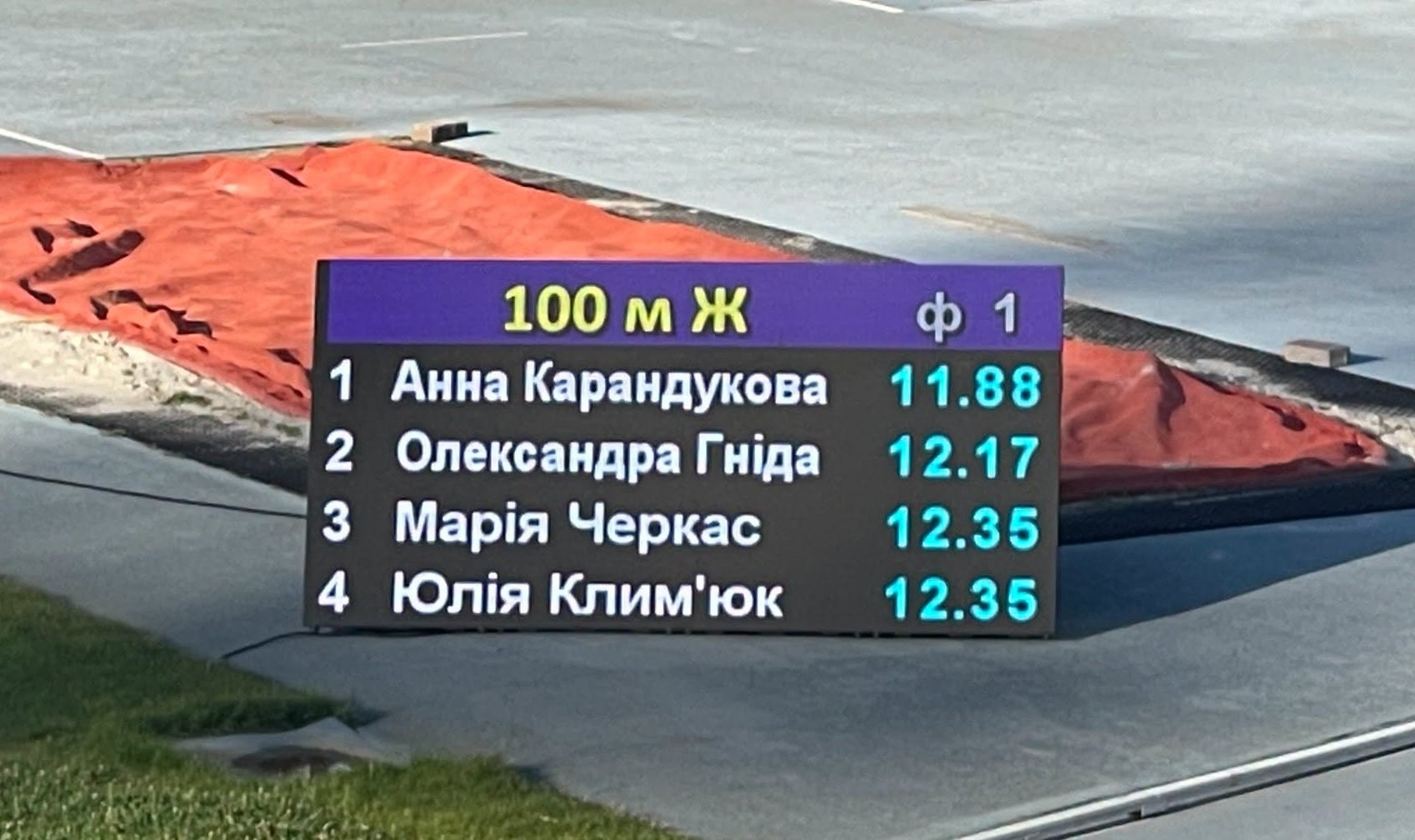 Кропивницька легкоатлетка Анна Карандукова виборює Кубок України