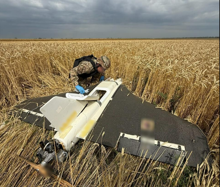На полi в Кiровоградськiй областi знайшли бойову частину ворожого дрона