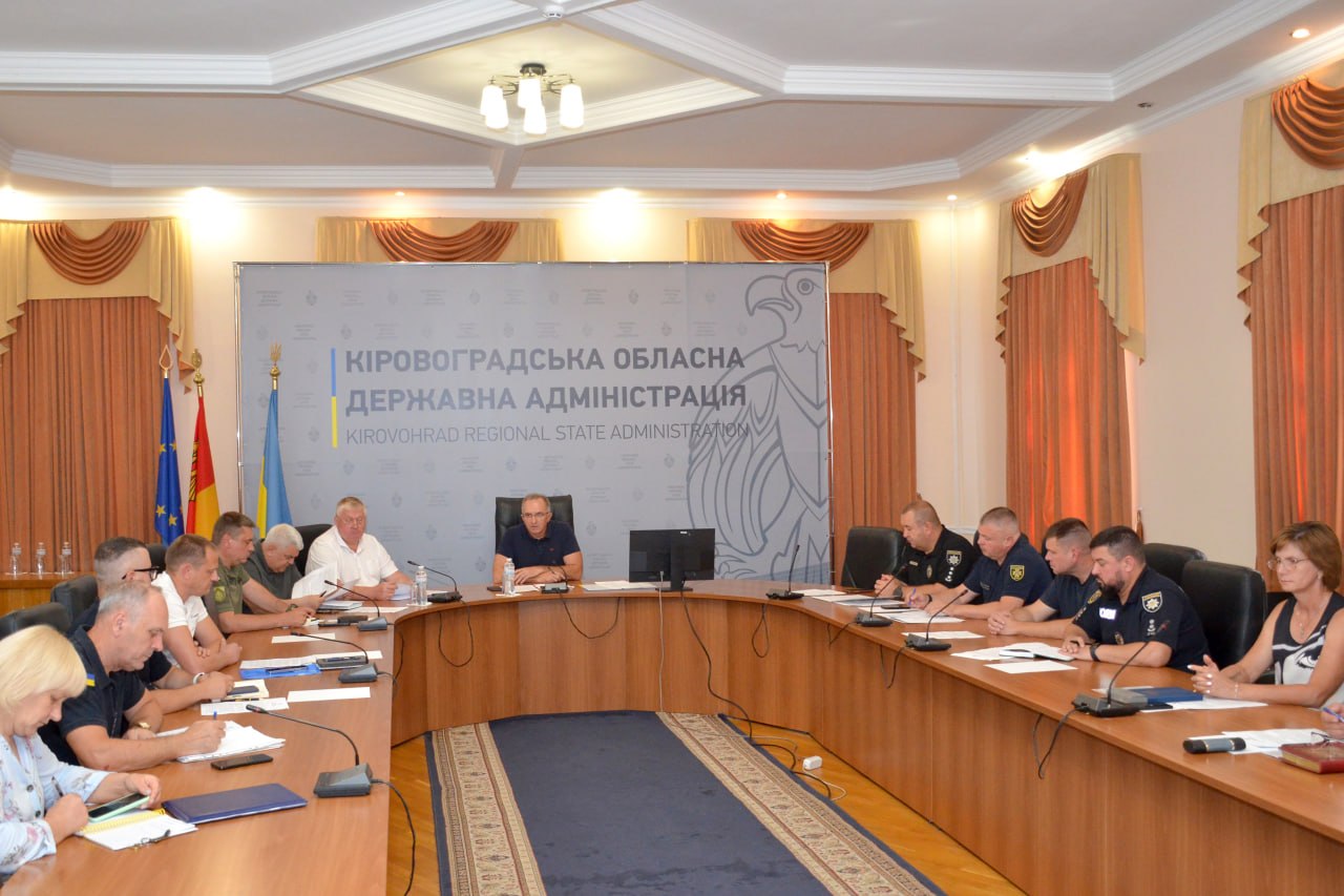 У Кропивницькому провели обласне засідання Ради оборони
