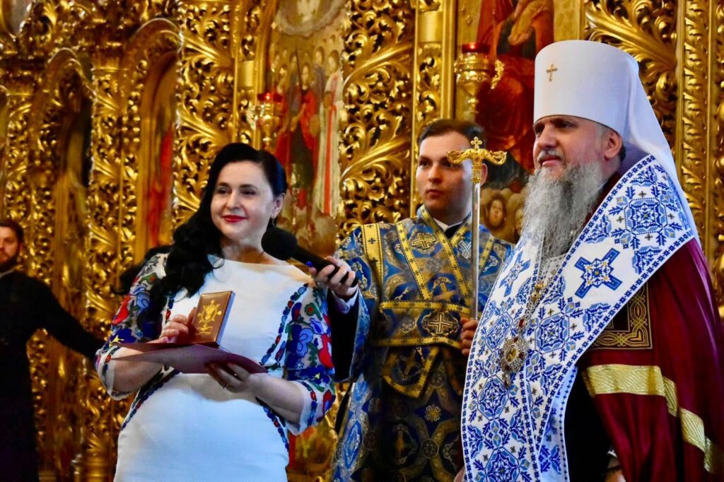 Марію Чорну нагородили орденом святої великомучениці Варвари