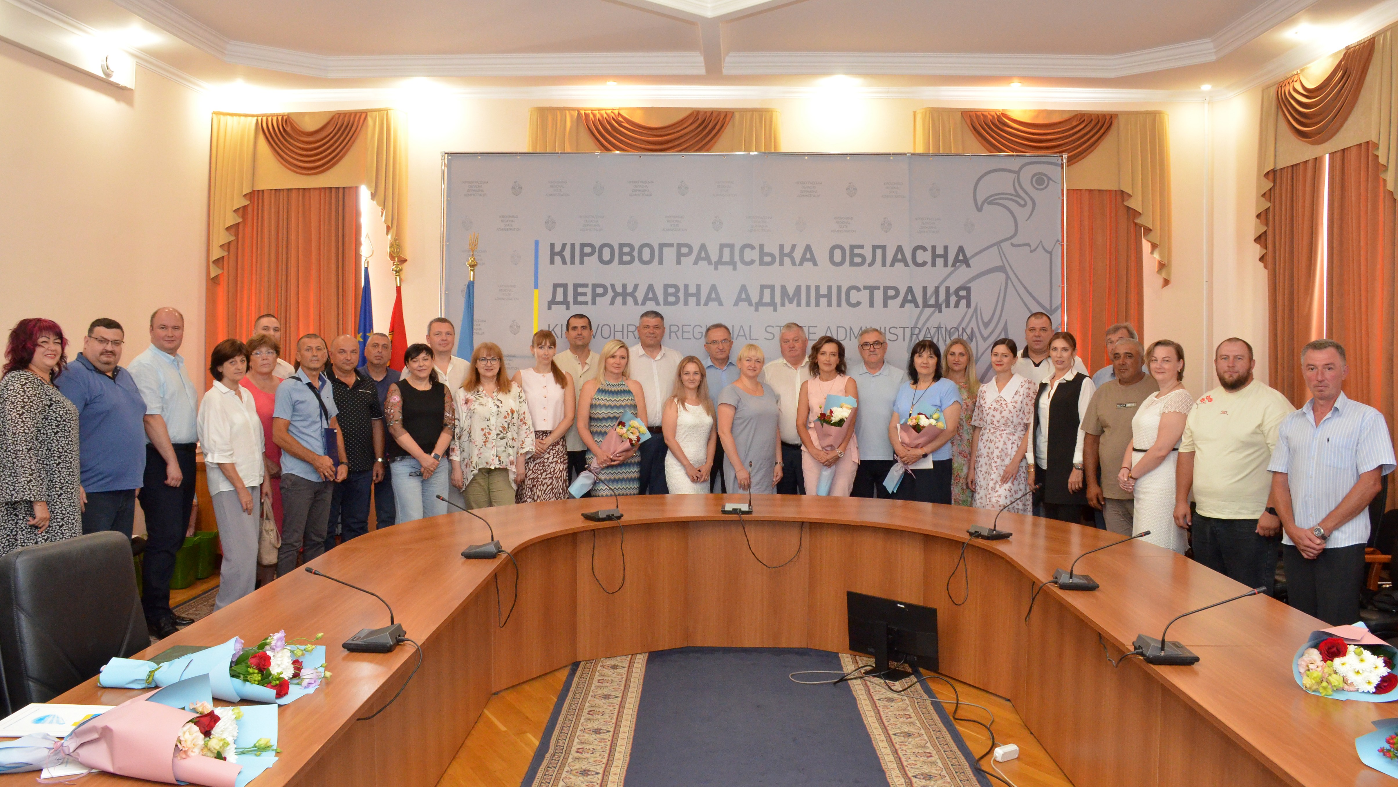 Будівельники Кіровоградщини отримали обласні нагороди за захист та розбудову регіону