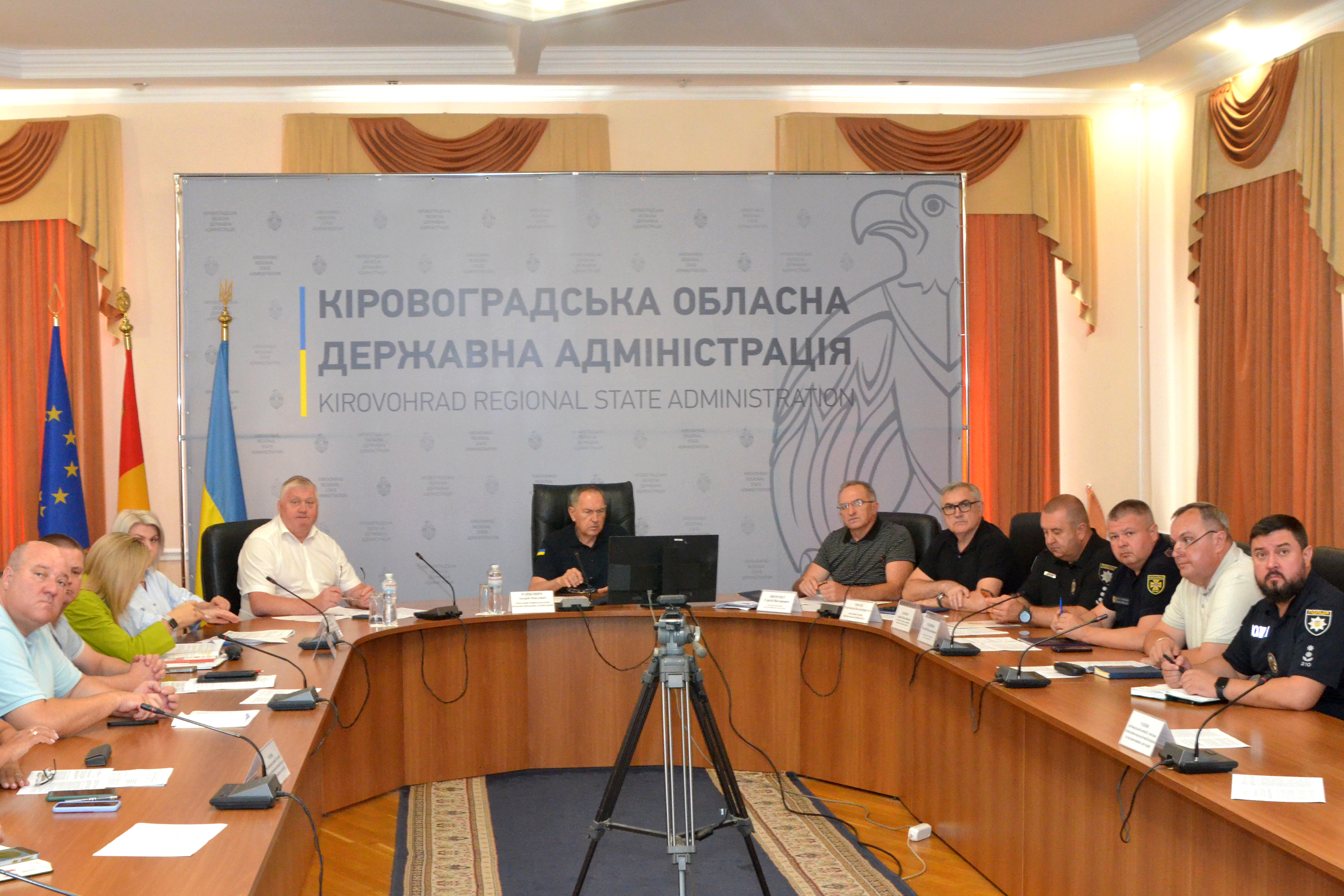 Представники Кіровоградщини взяли участь у засіданні Державної комісії з питань техногенно-екологічної безпеки та надзвичайних ситуацій