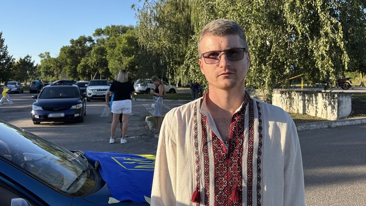 В Олександрії відбувся другий автопробіг до Дня Незалежності України