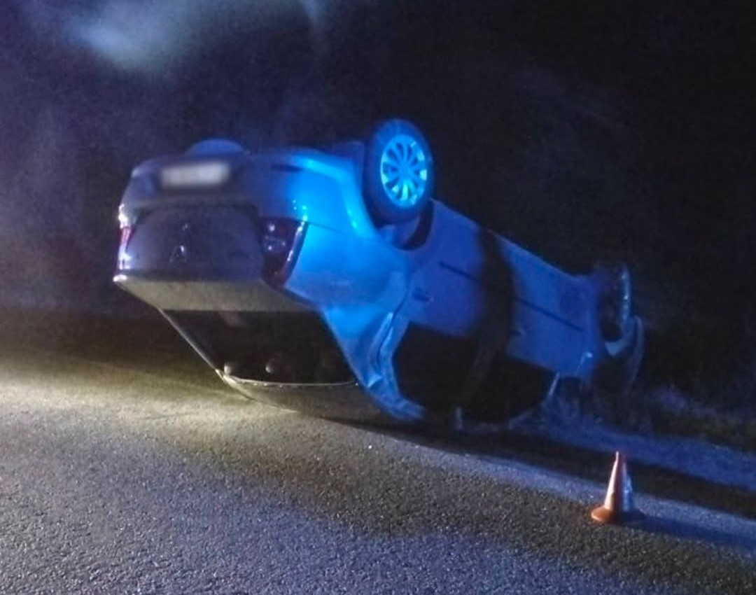 Під Кропивницьким п’яний водій на Dacia вчинив видовищну ДТП з перекиданням (ФОТО)