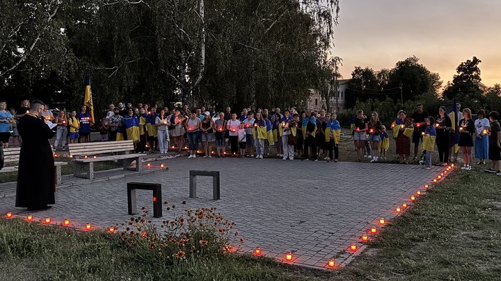 В Олександрії відбувся другий автопробіг до Дня Незалежності України