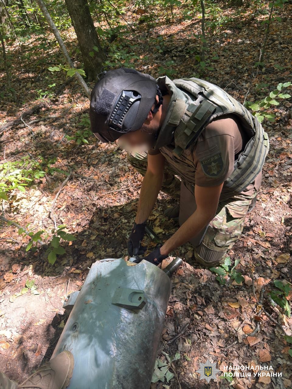Після масованого обстрілу на Кіровоградщині вилучили та підірвали залишки ракети