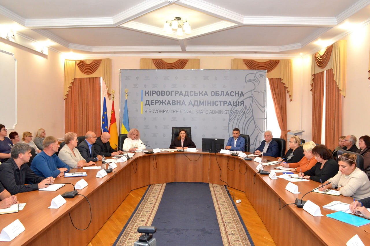 На Кіровоградщині обговорили діяльність інтернатних закладів област