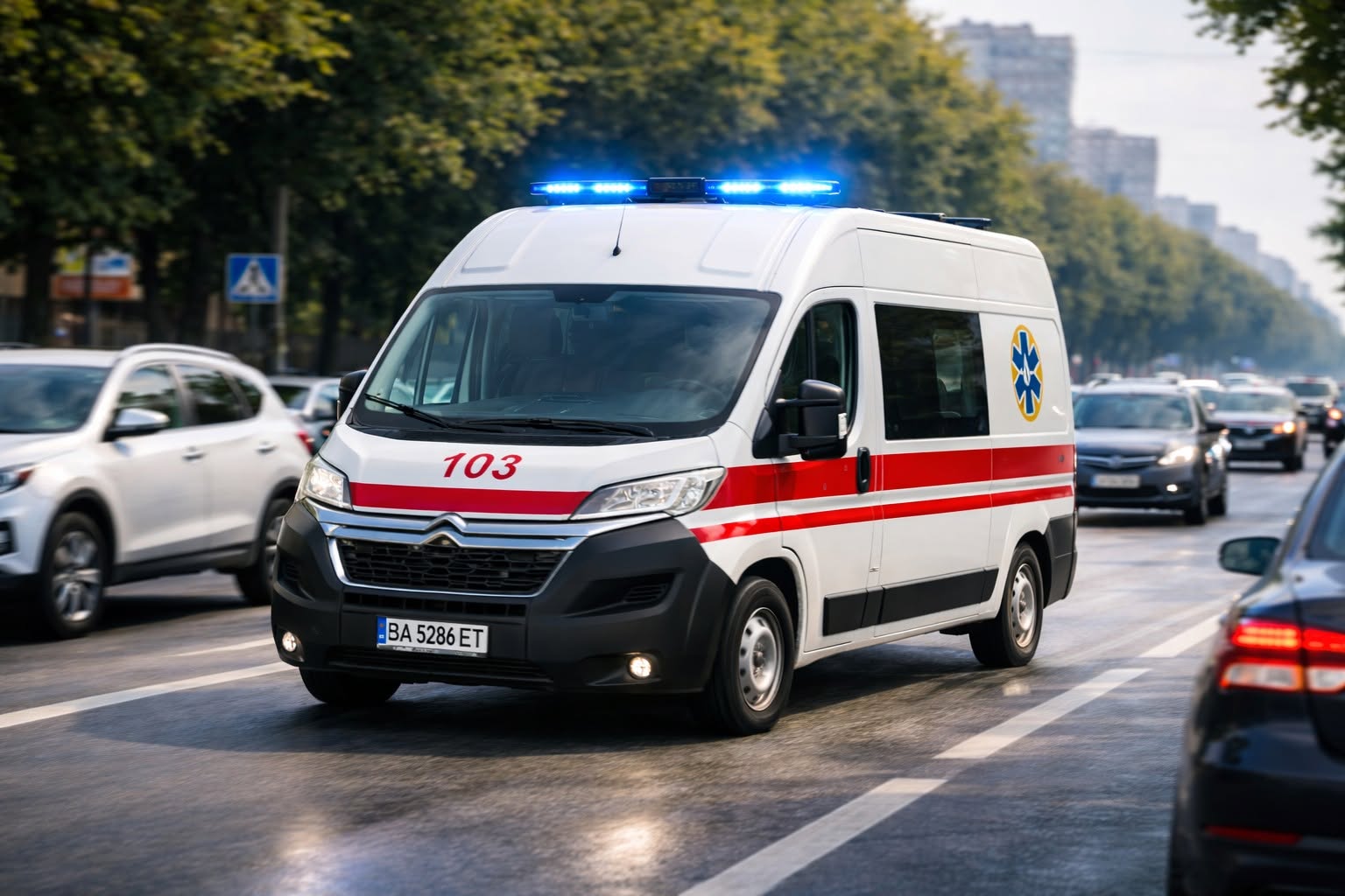 Завдяки реанімації медиків обласного Центру екстреної допомоги у Кропивницькому вижила літня жінка