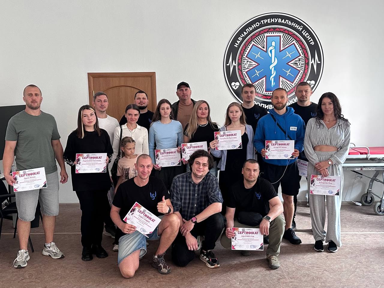У Кропивницькому волонтерів Save Ukrainians навчили зупиняти критичні кровотечі
